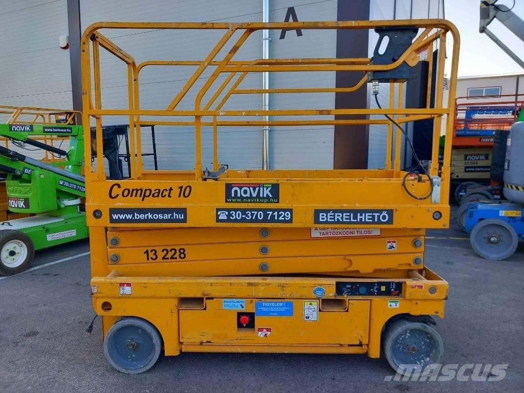 Haulotte Compact 10 Šķerveida pacēlāji