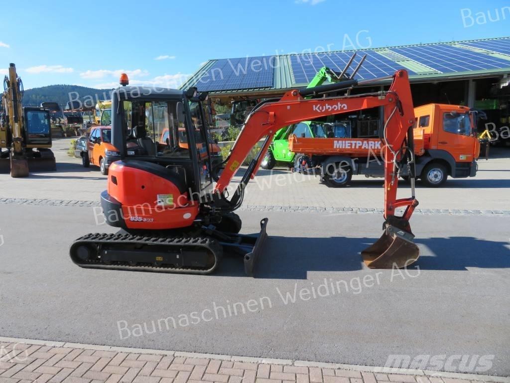 Kubota U 35-3 Mini ekskavatori < 7 t