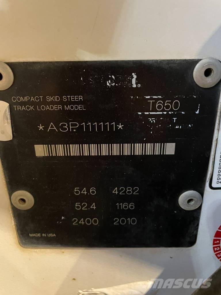 Bobcat T 650 Kāpurķēžu iekrāvēji