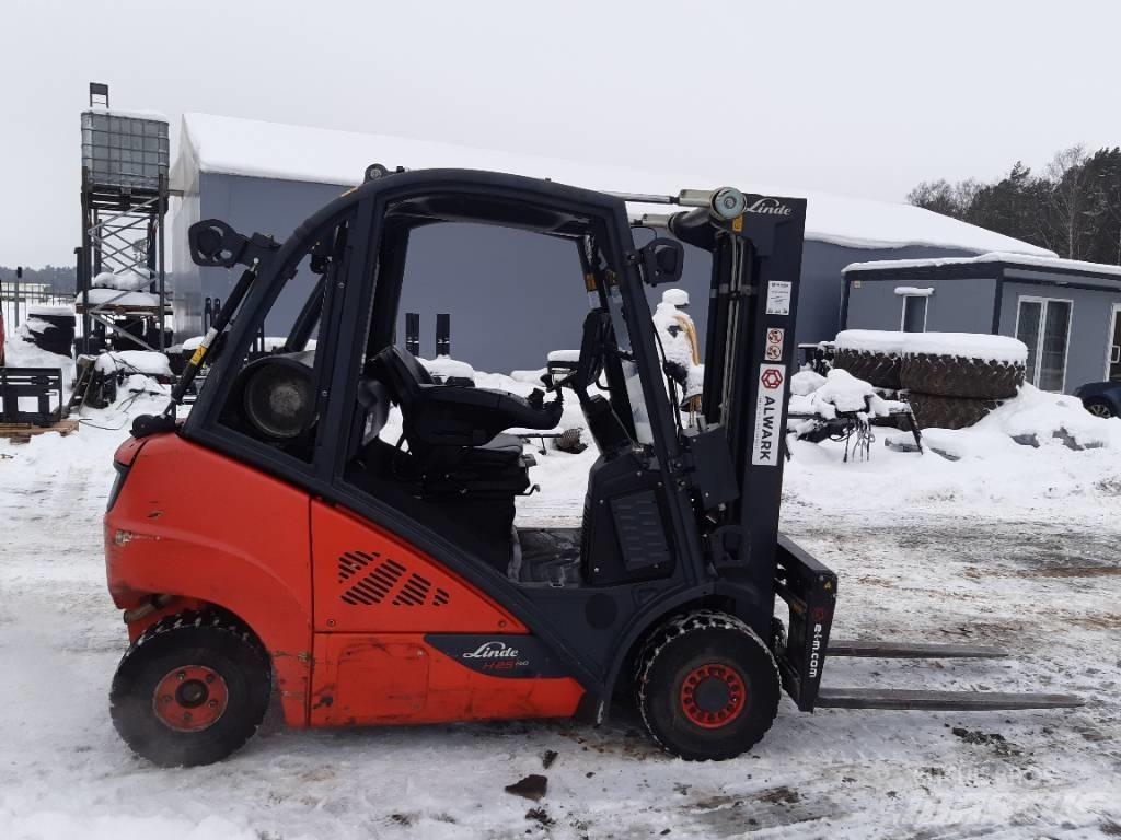 Linde H 25 T LPG tehnika