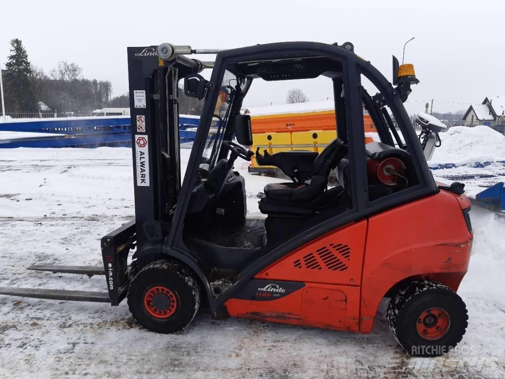 Linde H 25 T LPG tehnika