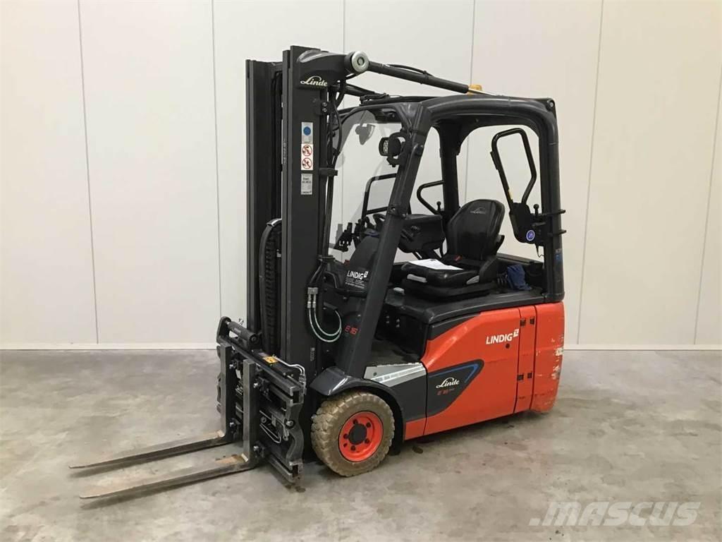 Linde E16 ION Elektriskie iekrāvēji