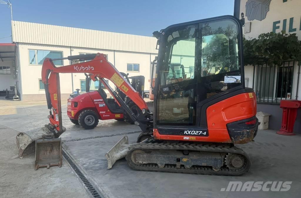 Kubota KX 027-4 Mini ekskavatori < 7 t