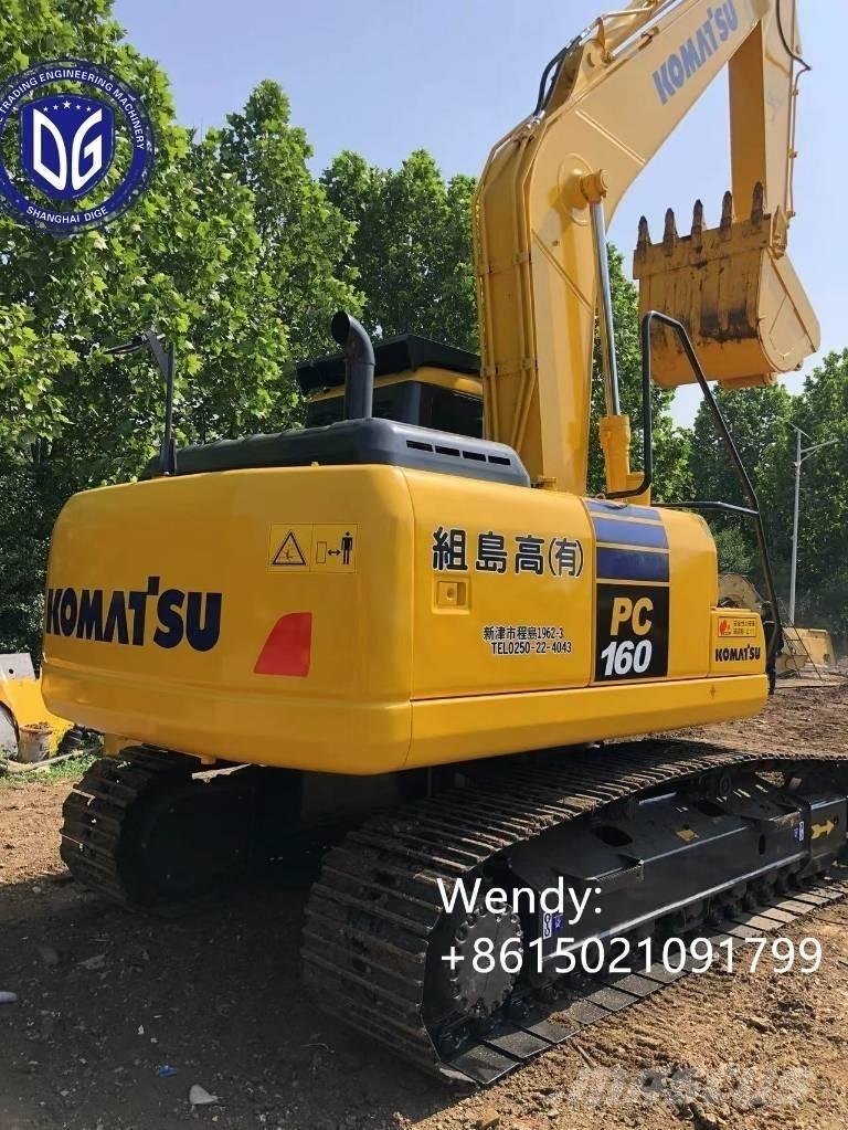 Komatsu PC 160 Kāpurķēžu ekskavatori