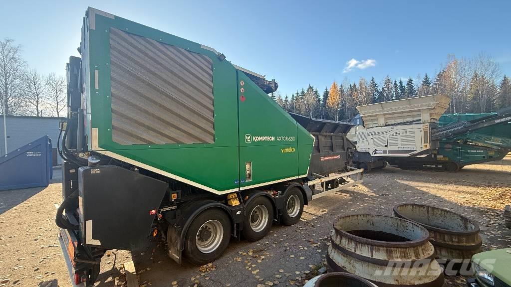 Komptech Axtor 6210 Koksnes šķeldotāji