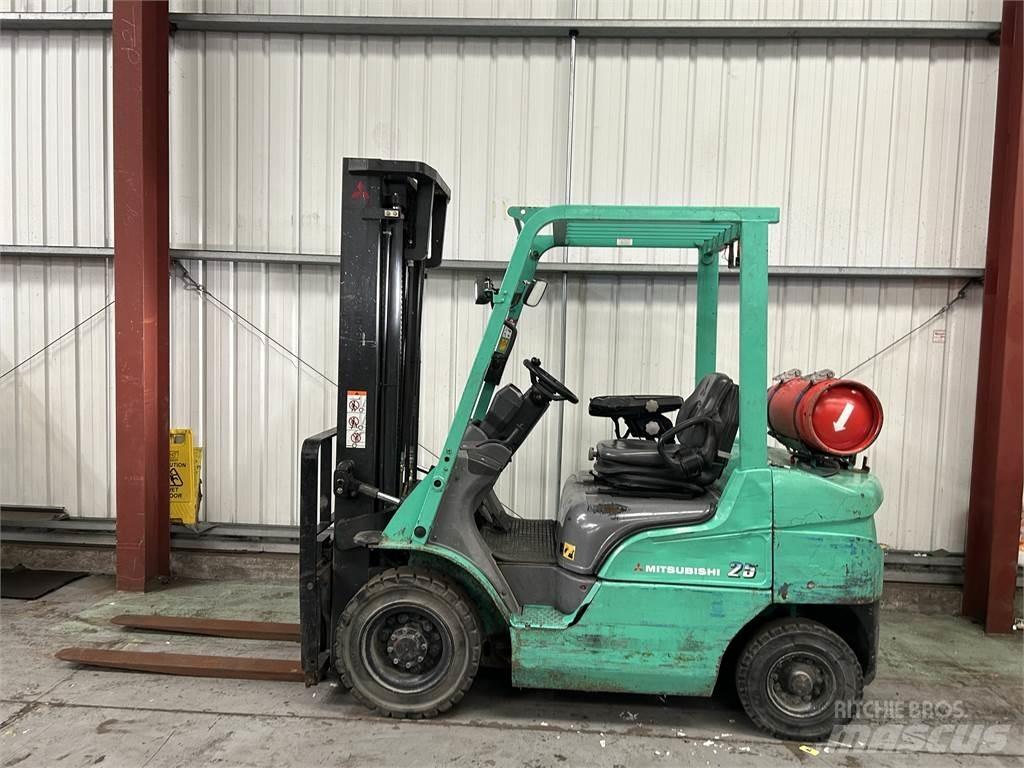 Mitsubishi FG25NT LPG tehnika