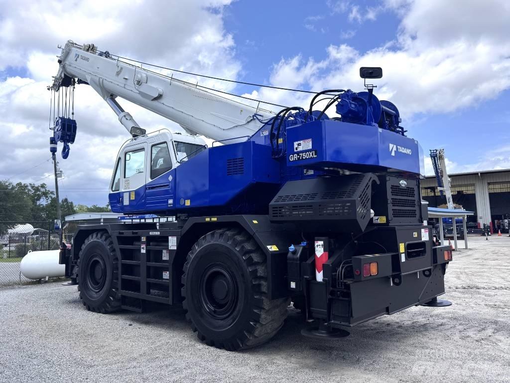 Tadano GR 750 XL Celtņi nelīdzenām virsmām