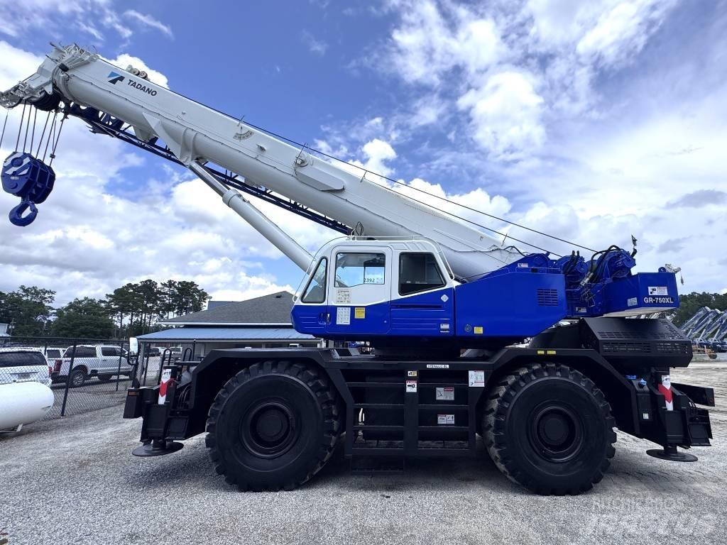 Tadano GR 750 XL Celtņi nelīdzenām virsmām
