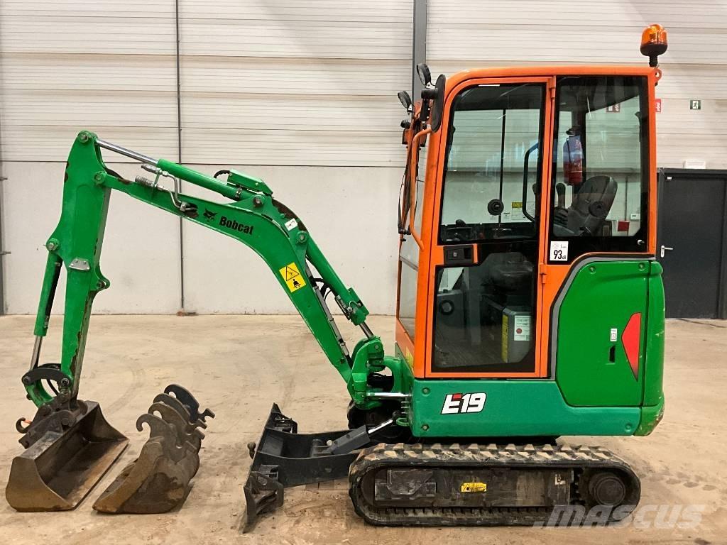 Bobcat E 19 Mini ekskavatori < 7 t