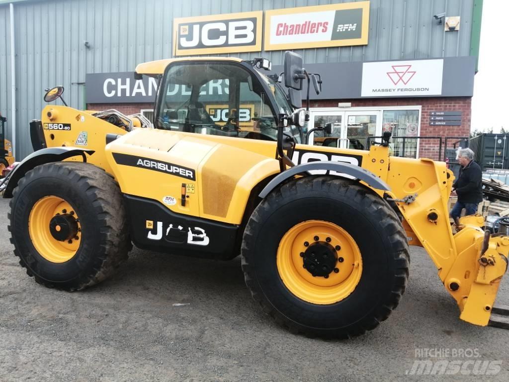 JCB 560-80 Teleskopiskie manipulatori
