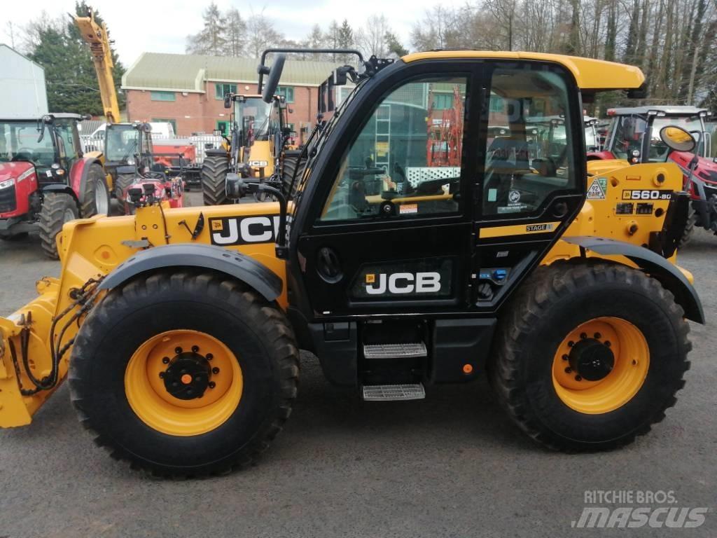JCB 560-80 Teleskopiskie manipulatori