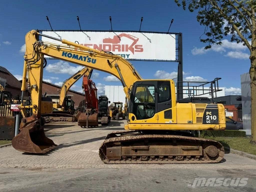 Komatsu PC210LC-8 Kāpurķēžu ekskavatori