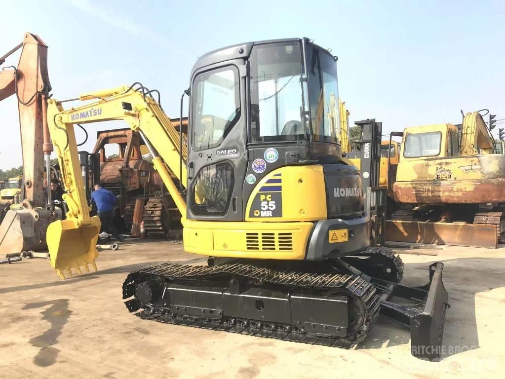 Komatsu PC 55 Kāpurķēžu ekskavatori