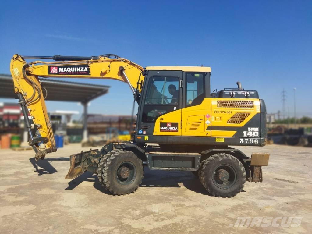 Hyundai HW 140 A Ekskavatori uz riteņiem