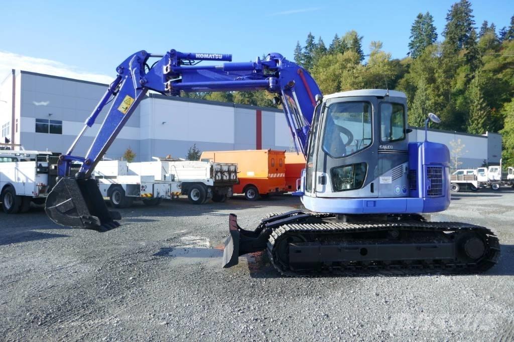Komatsu PC128UU-2EO Kāpurķēžu ekskavatori