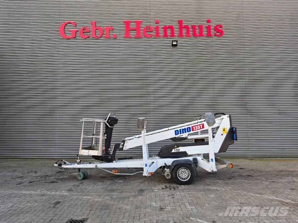 Dino 135T Pacēlājplatformas - piekabes