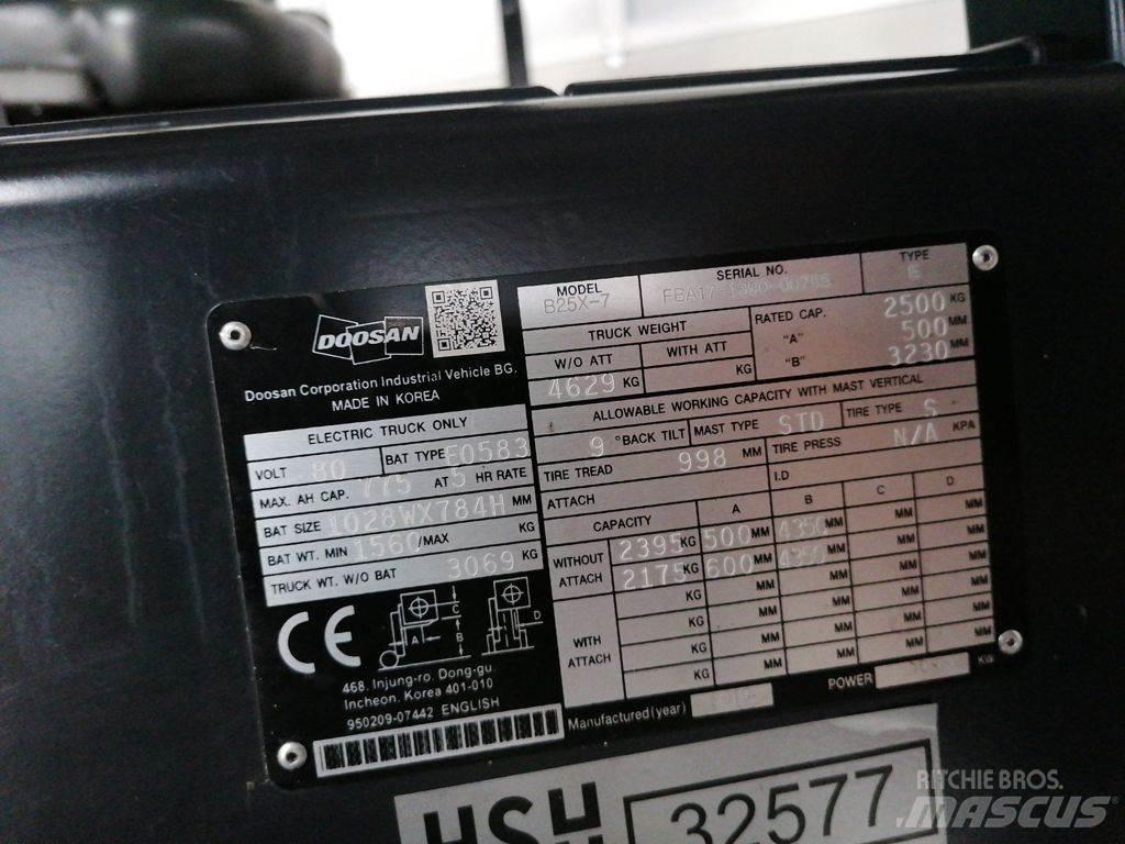 Doosan B25X-7 Elektriskie iekrāvēji