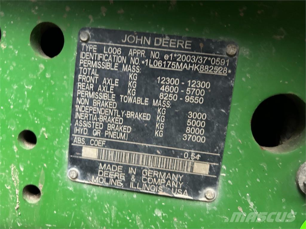 John Deere 6175M Traktori