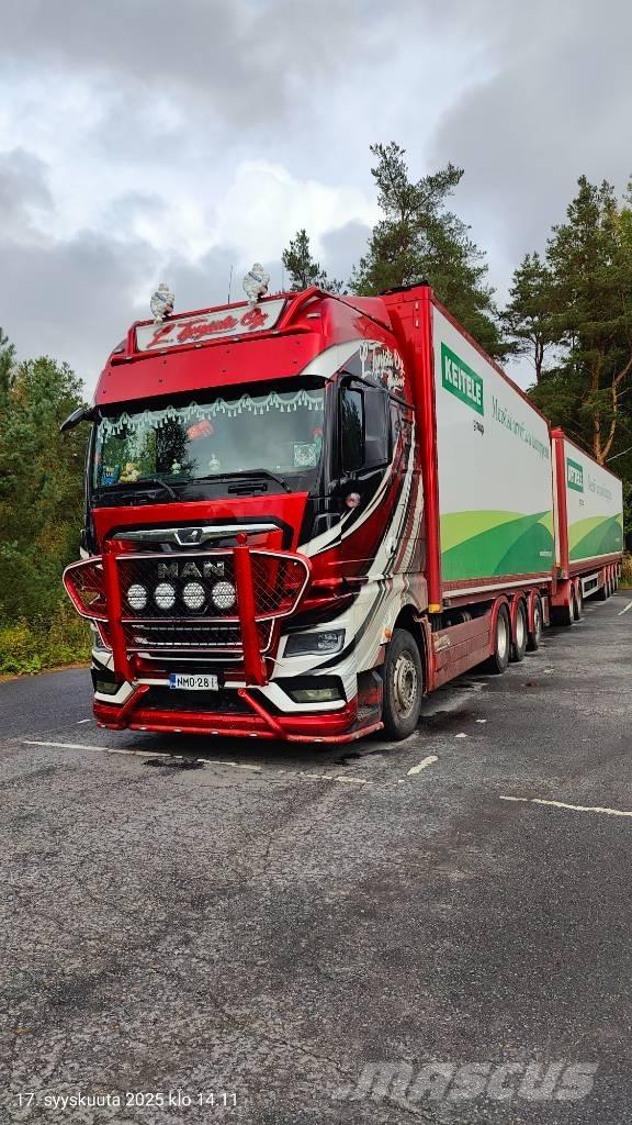 MAN TGX 15.2 Koka skaidu vedēji
