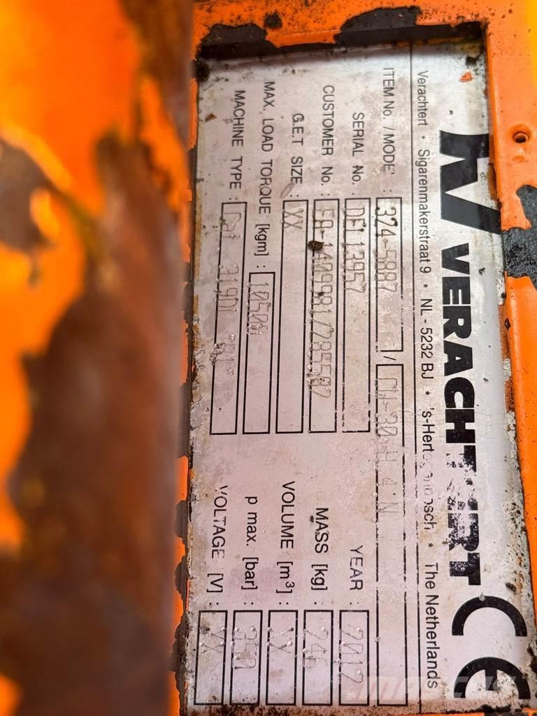 CAT 319DL Kāpurķēžu ekskavatori