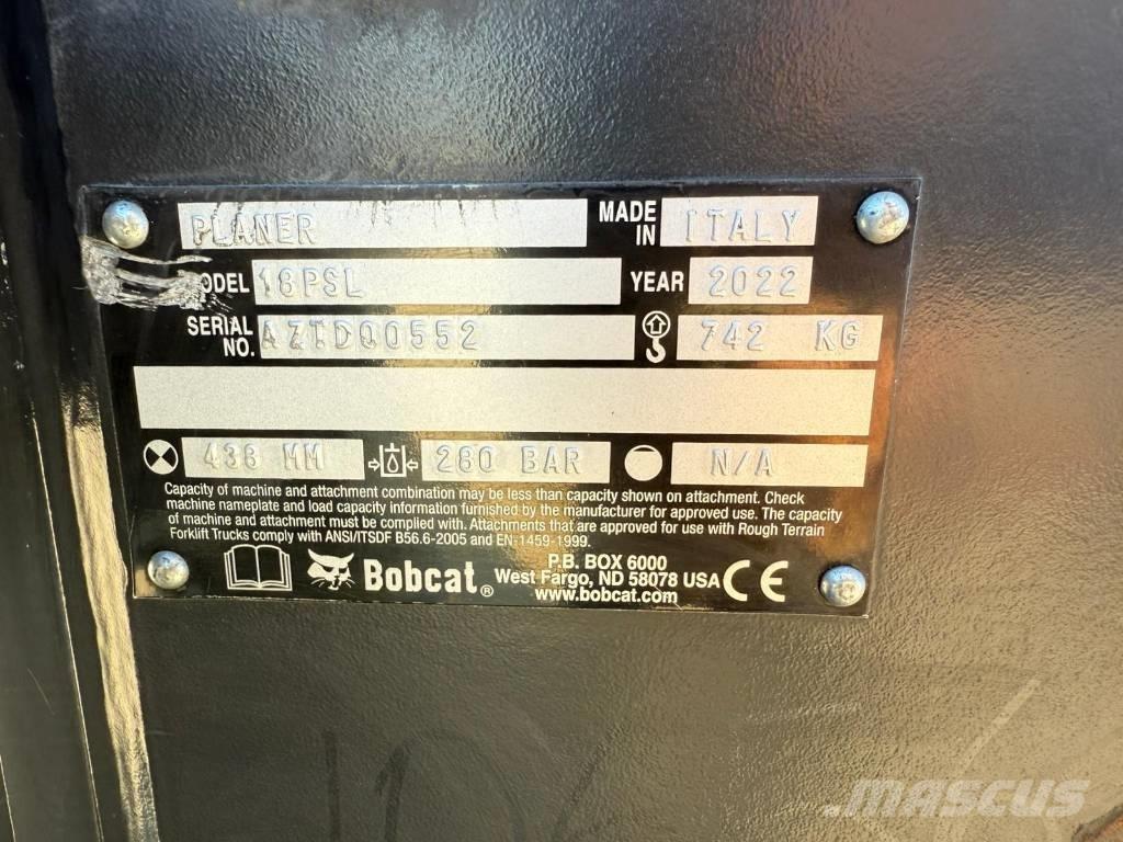 Bobcat 18 PSL Citas sastāvdaļas