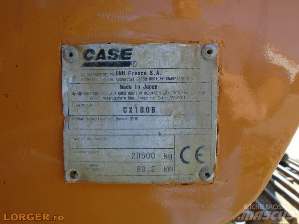 CASE CX 180 B Kāpurķēžu ekskavatori