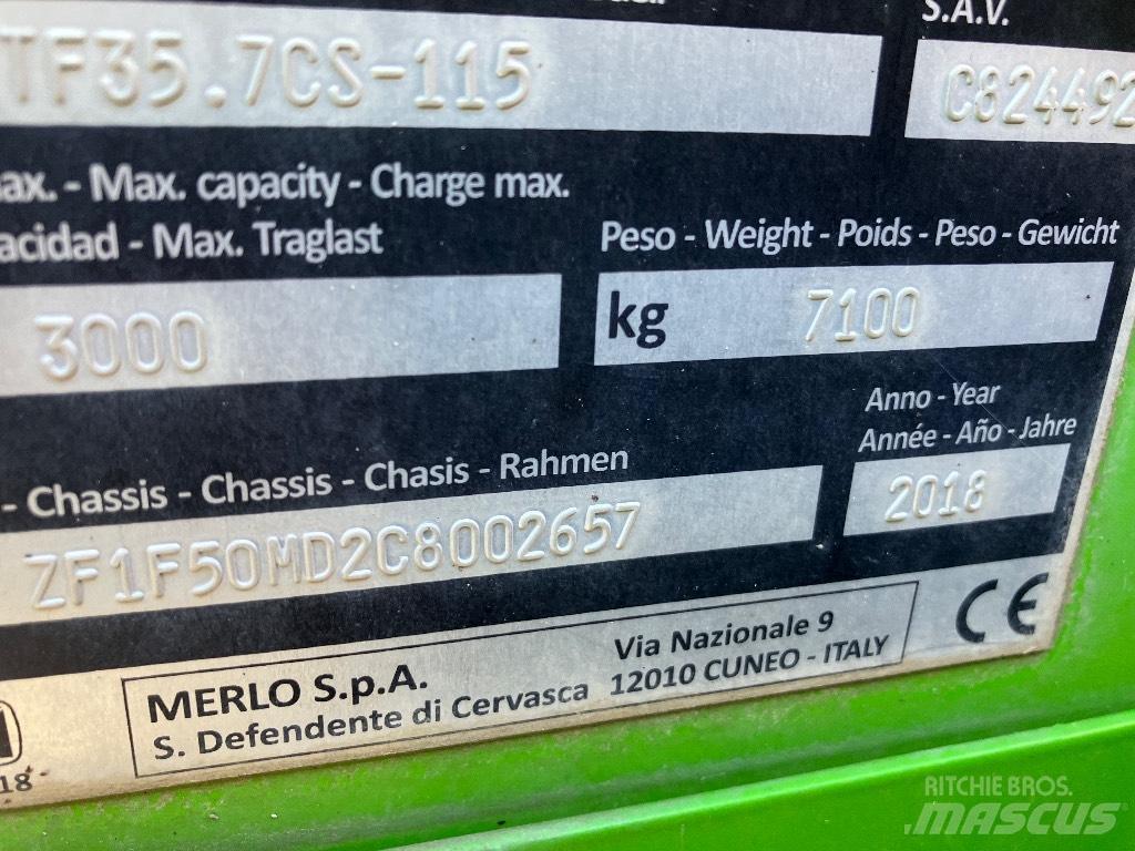 Merlo 35.7 CS Lauksaimniecības pacēlāji