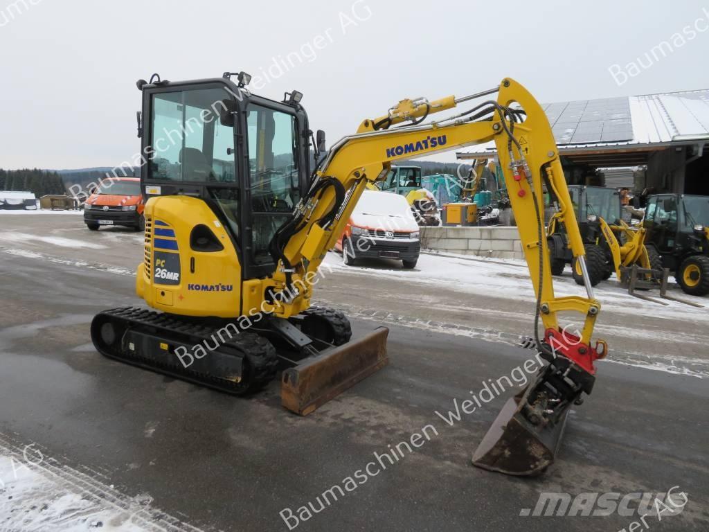 Komatsu PC 26 MR-5 Mini ekskavatori < 7 t