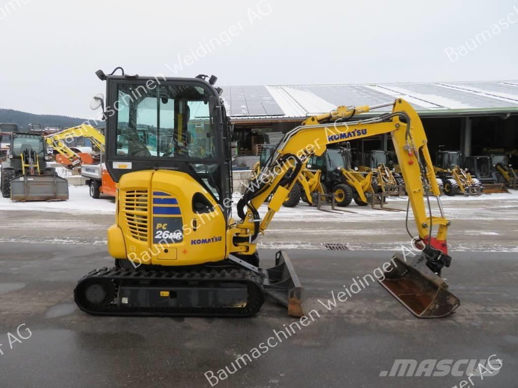 Komatsu PC 26 MR-5 Mini ekskavatori < 7 t