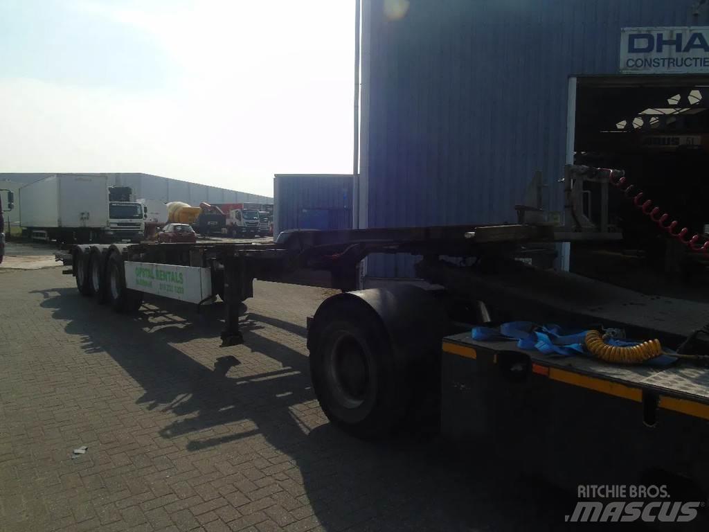 Pacton 3 AXLE Konteinertreileri