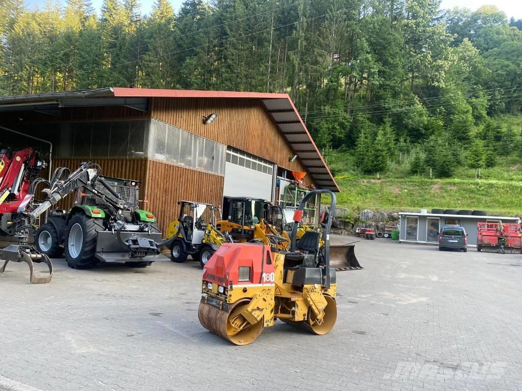 Ammann DTV 180 Divvalču grunts veltņi