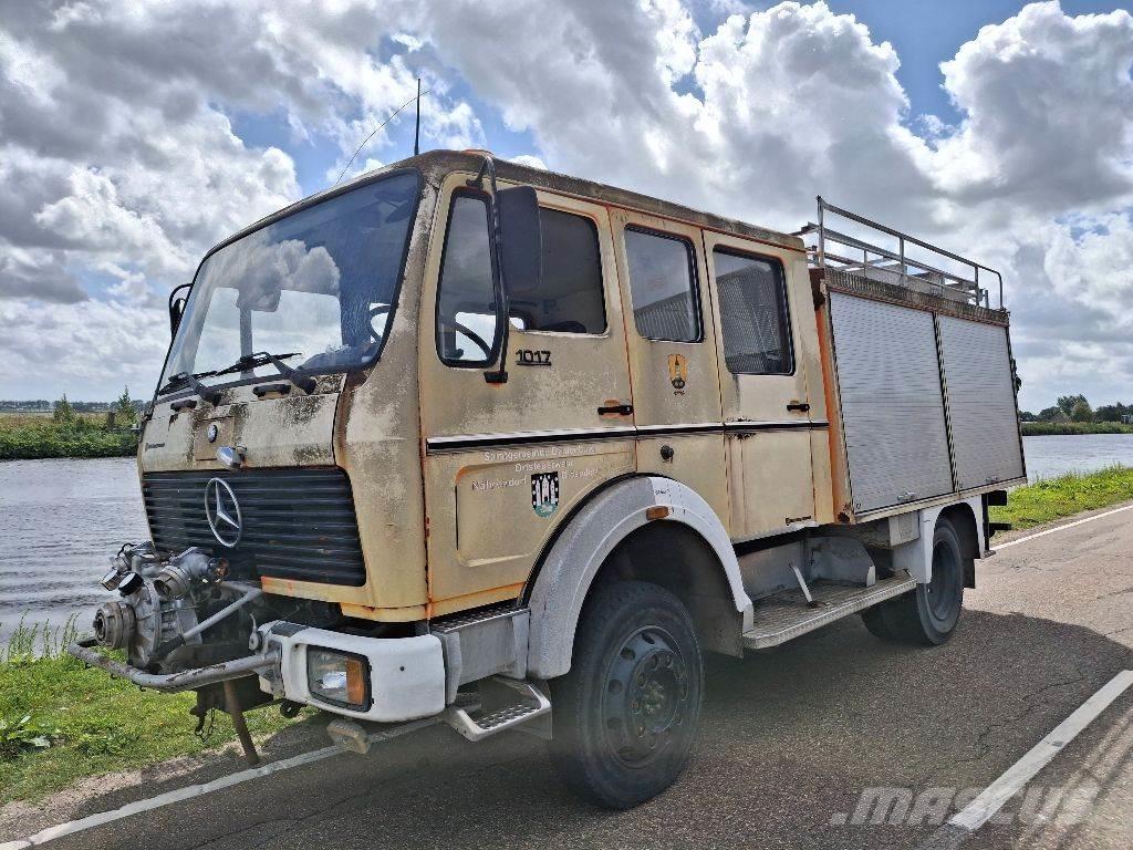 Mercedes-Benz 1017 Ugunsdzēšamā tehnika