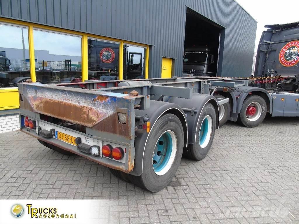  TR'AX 2 AXLE + 20FT Konteinertreileri