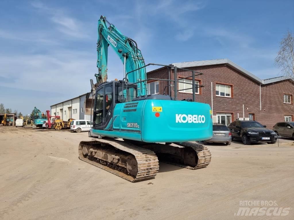 Kobelco SK 210-9 Kāpurķēžu ekskavatori