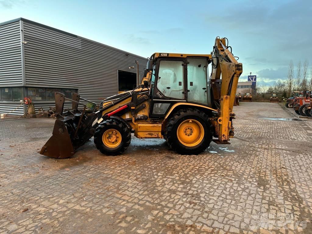 CAT 428D Ekskavatori-iekrāvēji