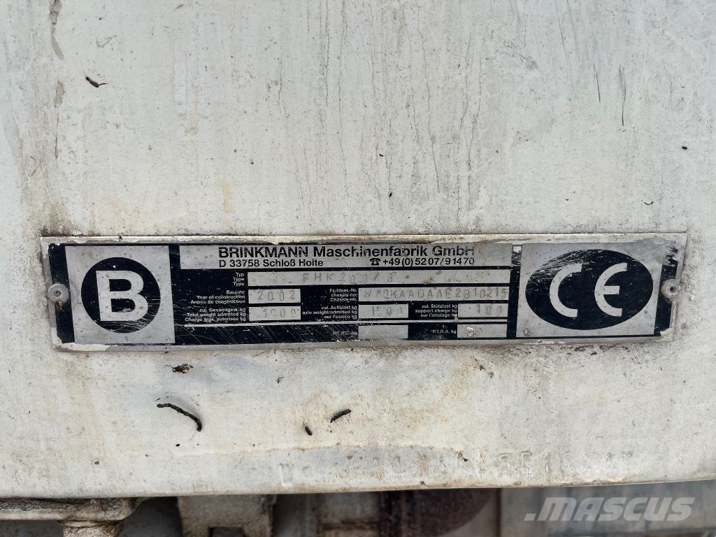 Brinkmann FHk 200/3 Betona-klona sūkņi