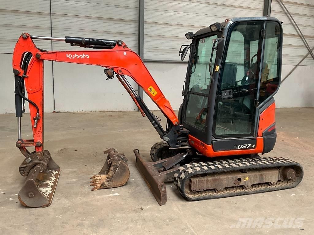 Kubota U 27-4 Mini ekskavatori < 7 t