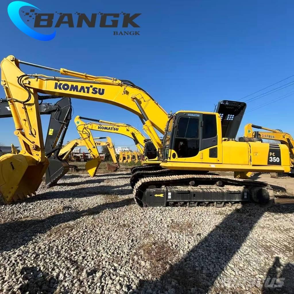 Komatsu 350 Kāpurķēžu ekskavatori