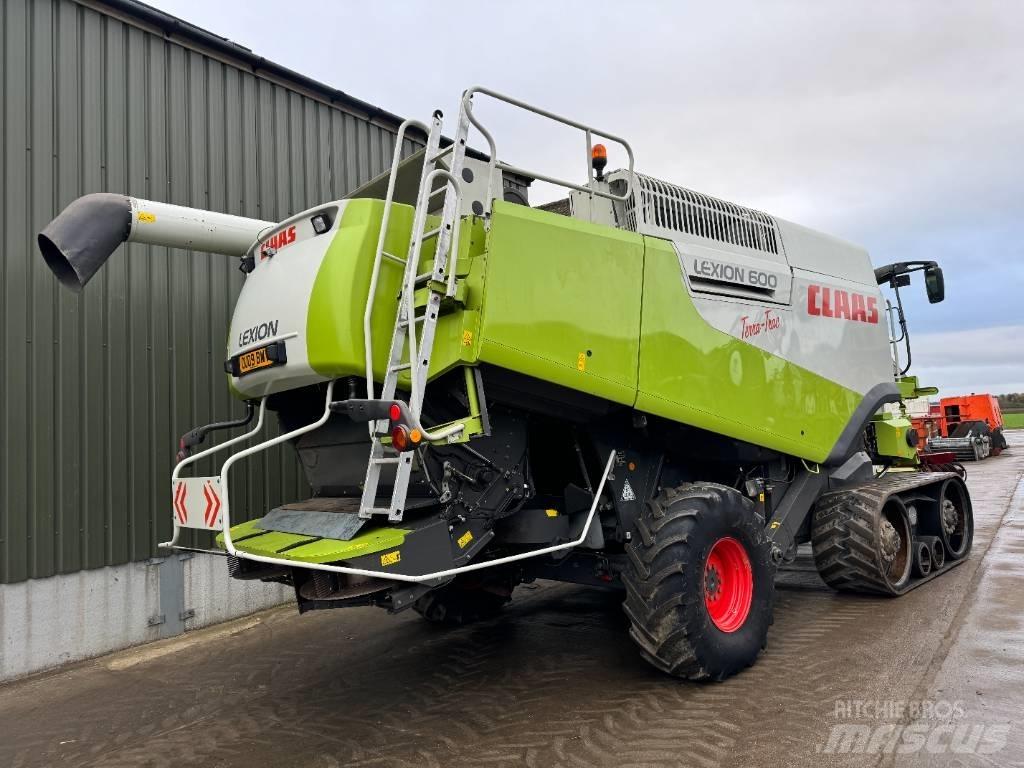 CLAAS Lexion 600 TT Ražas novākšanas kombaini
