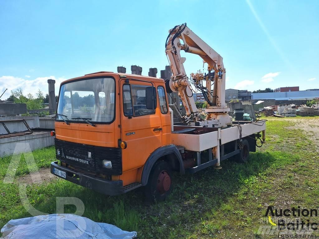 Magirus 130 M 8 Platformas/izkraušana no sāniem