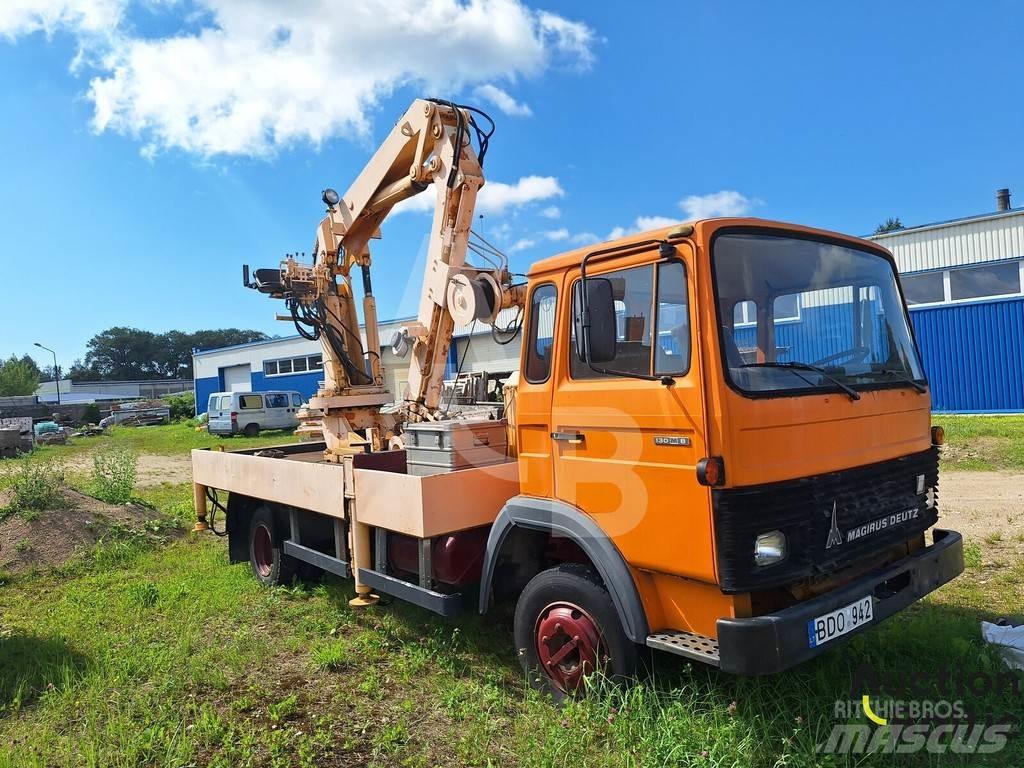 Magirus 130 M 8 Platformas/izkraušana no sāniem