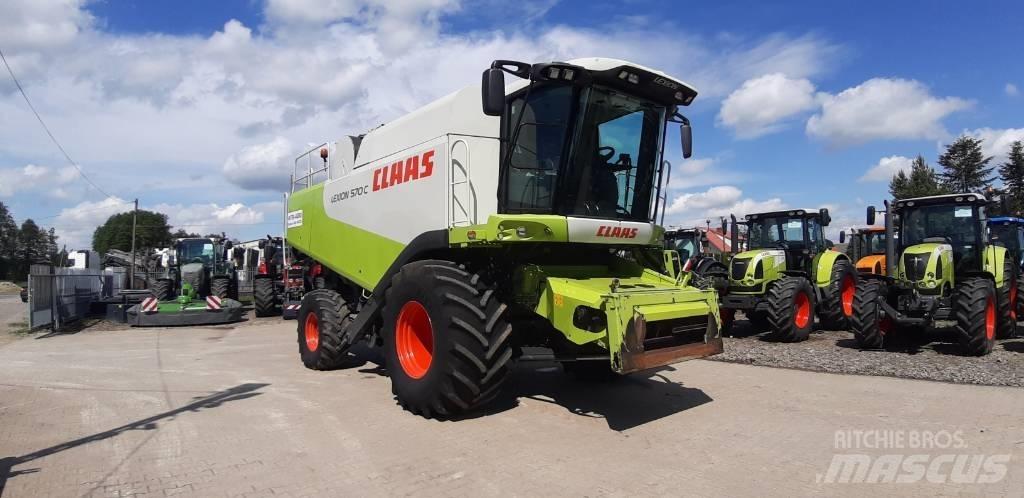 CLAAS Lexion 570 C Ražas novākšanas kombaini