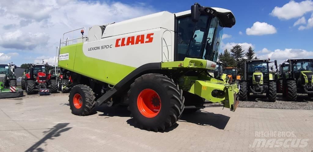 CLAAS Lexion 570 C Ražas novākšanas kombaini