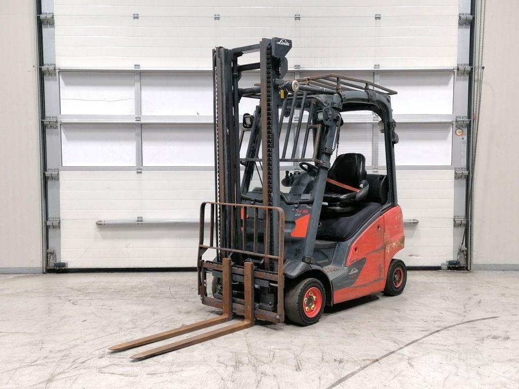 Linde H16D-01 Tehnika ar dīzeļa dzinēju