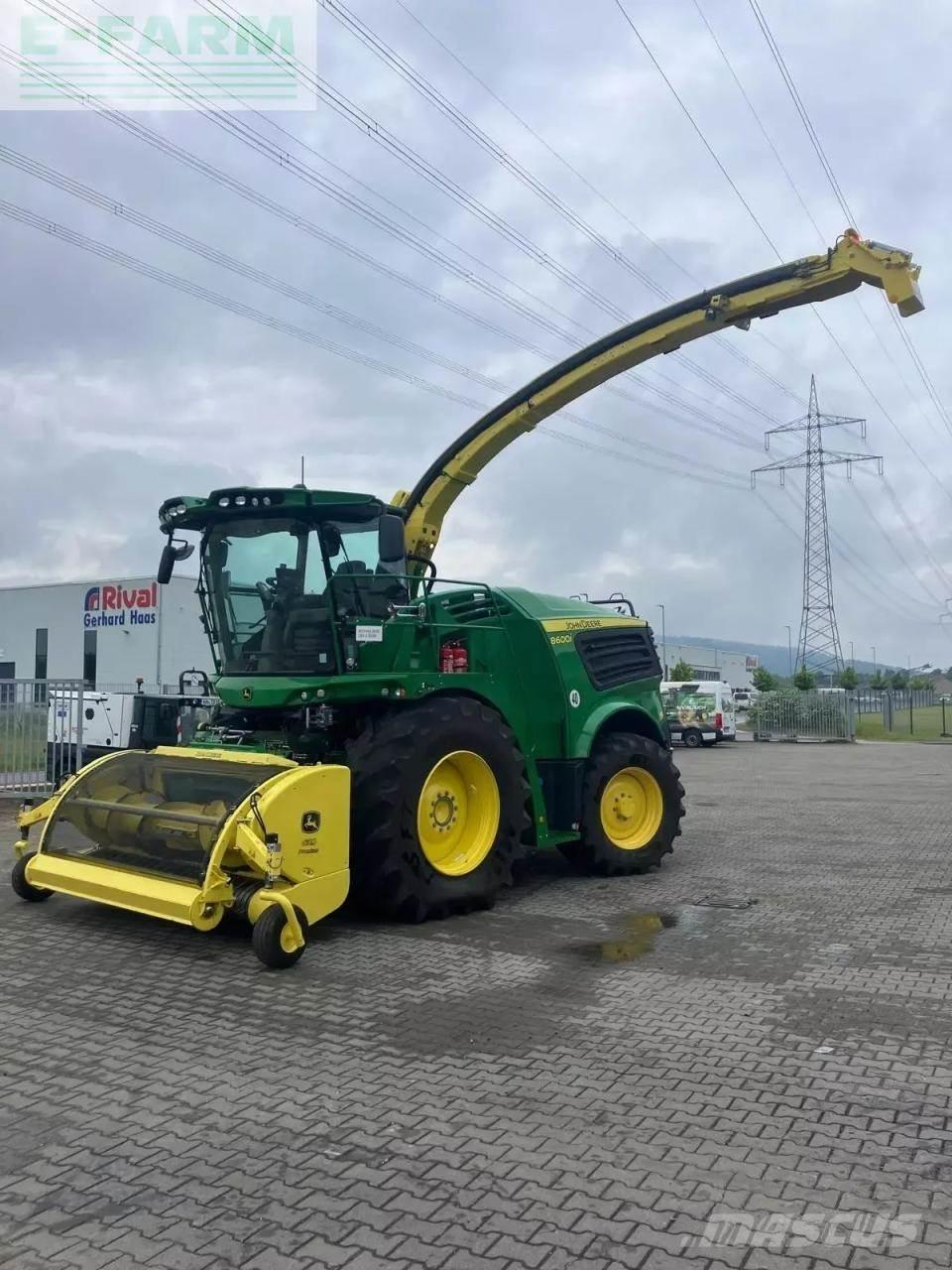John Deere 8600i Lopbarības novācēji