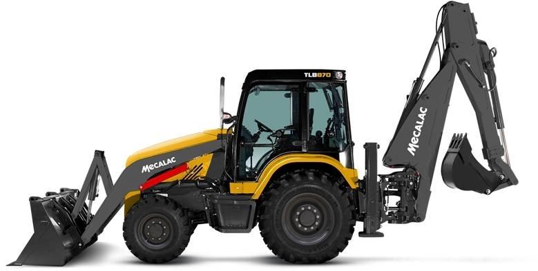 Mecalac TLB870 Ekskavatori-iekrāvēji