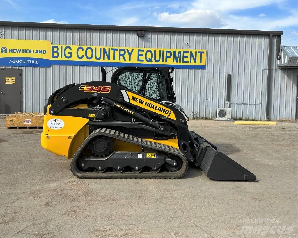 New Holland C345 Lietoti riteņu kompaktiekrāvēji