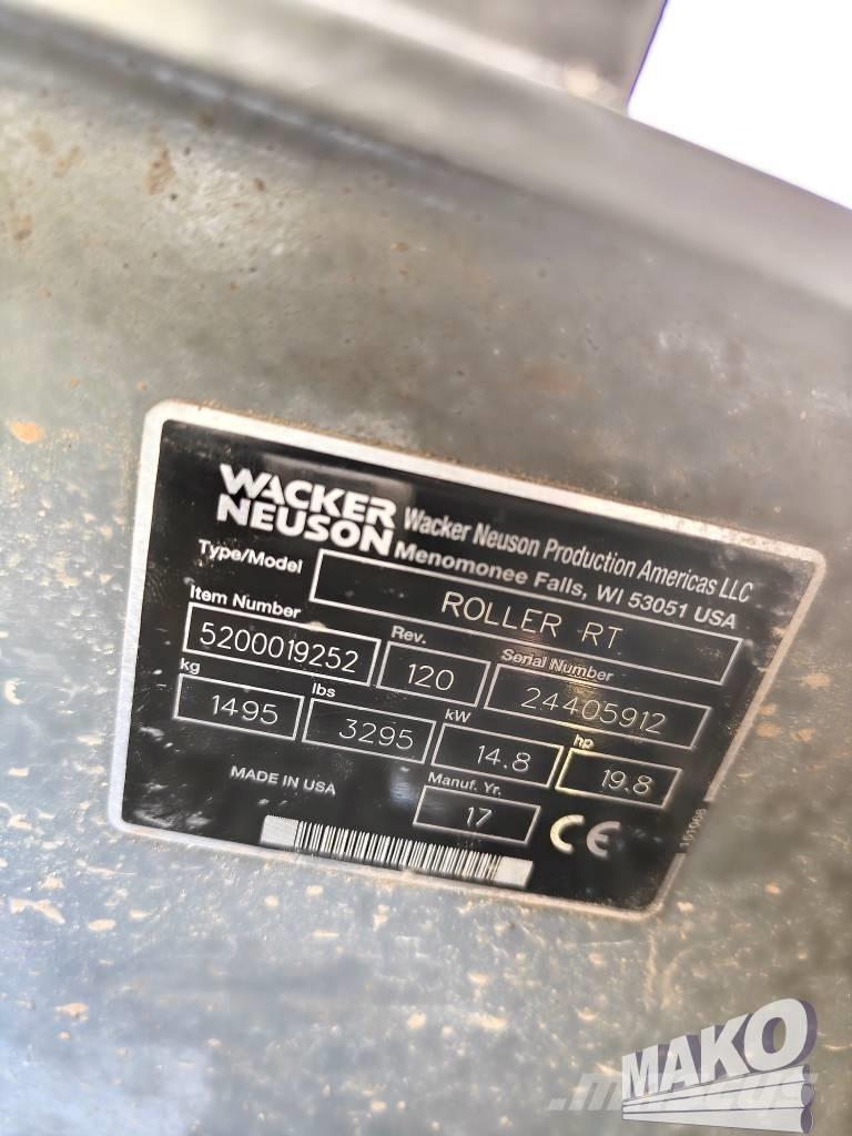 Wacker Neuson RTSC 3 Divvalču grunts veltņi