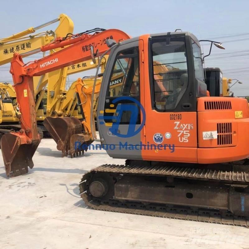 Hitachi ZX 75 US Kāpurķēžu ekskavatori