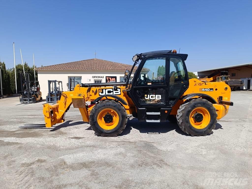 JCB 540-140 Teleskopiskie manipulatori
